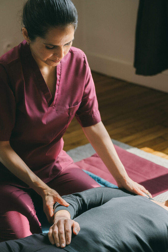 Sesión de Shiatsu con Isabel Chávez